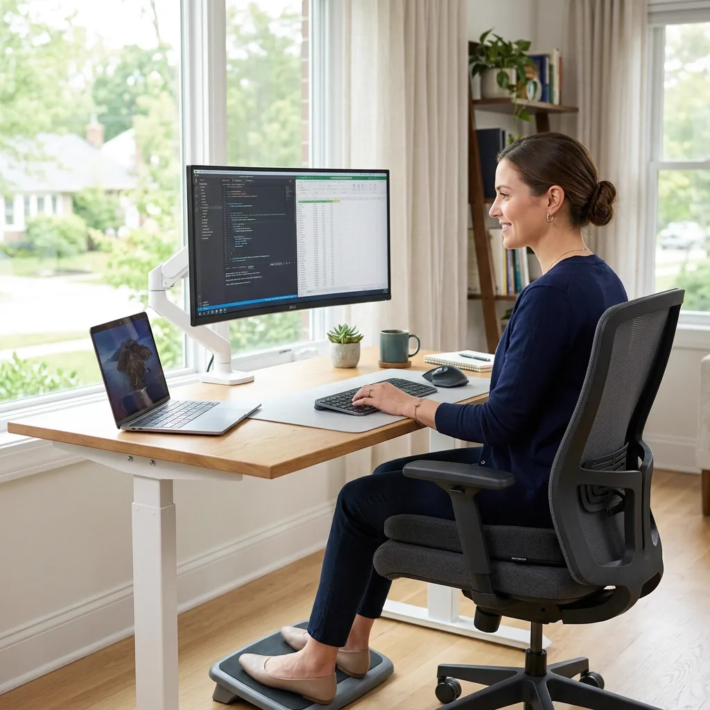 จัดมุม WFH พิชิตออฟฟิศซินโดรม: รวม 4 ไอเทมเก้าอี้ Ergonomic โต๊ะปรับระดับไฟฟ้า แขนจับจอ และเบาะรองนั่ง นั่งทำงานสบายตลอดวัน