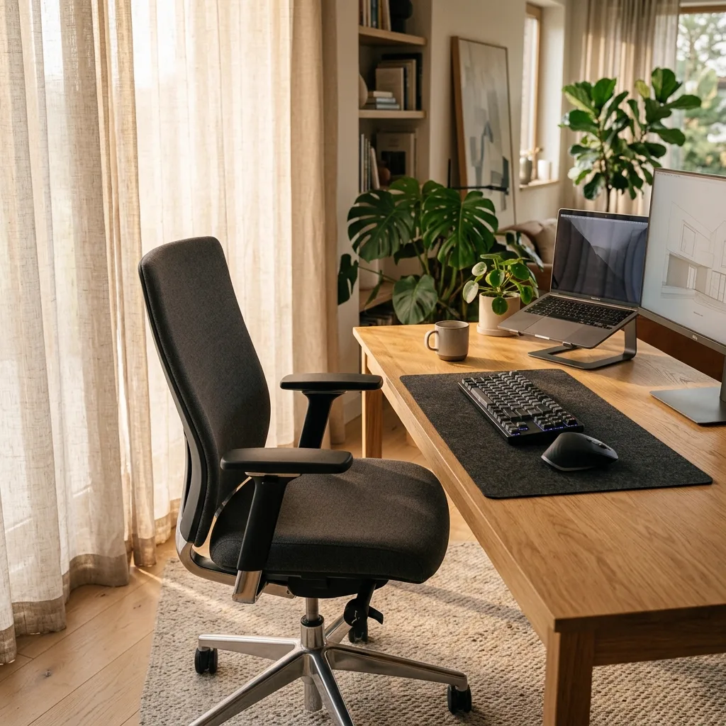 แก้อาการปวดข้อมือจากต้นตอ: แนะนำเก้าอี้ทำงานเพื่อสุขภาพ Ergonomic พร้อมที่วางแขนซัพพอร์ต พิมพ์งานสบายตลอดวัน