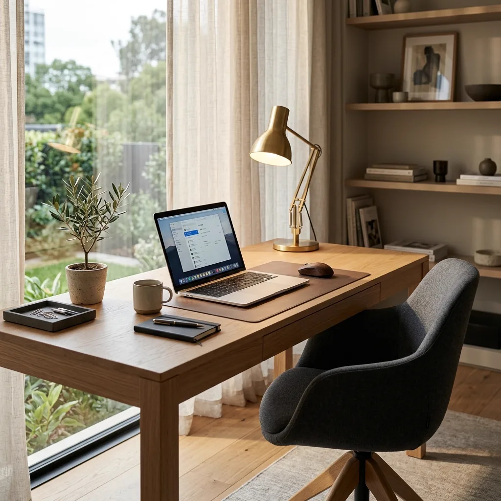 คู่มือจัดโต๊ะทำงาน Home Office ให้นั่งสบายคลายปวดหลัง พร้อมไอเทมช่วยโต๊ะเป็นระเบียบ น่าทำงานตลอดวัน
